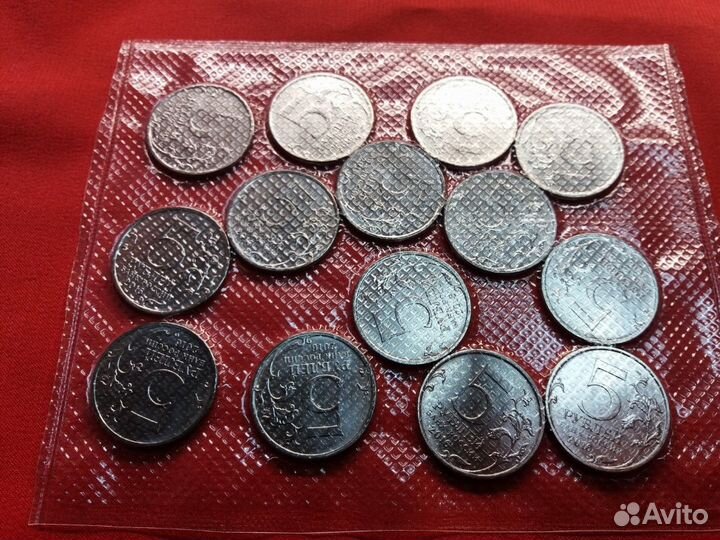 Набор монет города столицы освобожденных государст