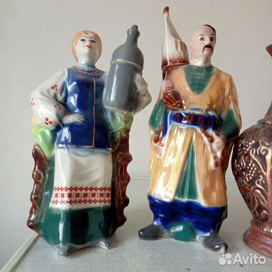 Керамические бутылки для вина