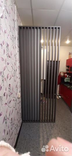 Перегородка реечная для зонирования N11