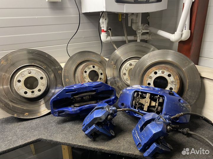 Комплект тормозной системы BMW X5M e70 M Perf f15