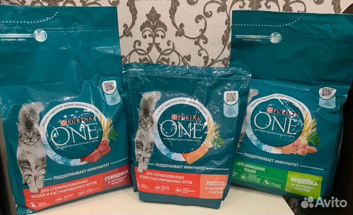 Сухой корм для кошек Purina one 3кг