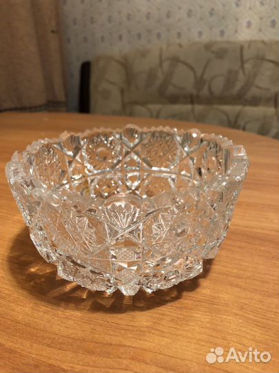 Вазы хрустальные для конфет, салатов (ссср)