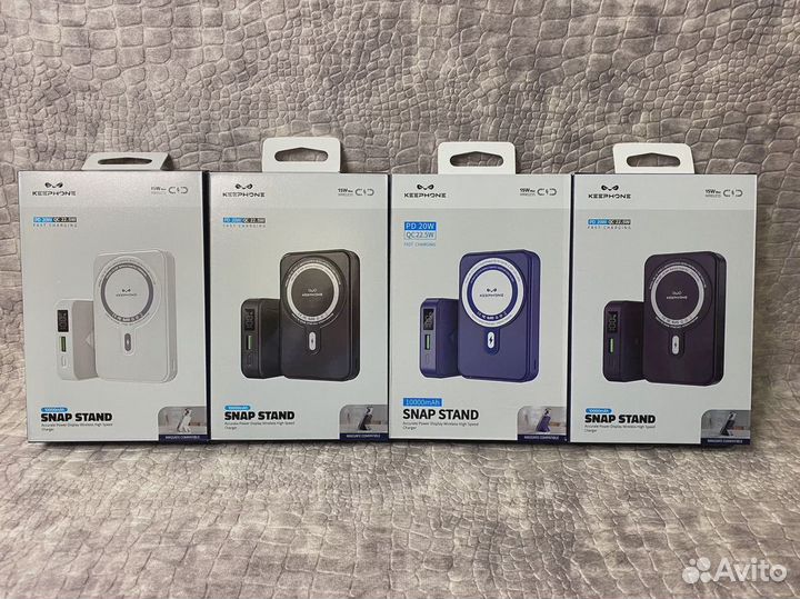 Повербанк Keephone PB-15 22.5W 10000mAh MagSafe