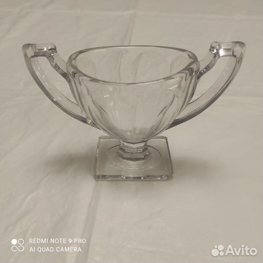 Стеклянный кубок. Винтаж