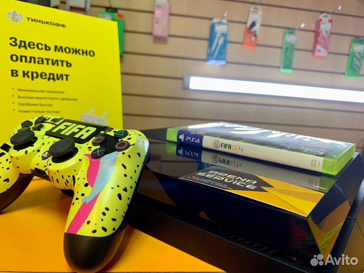 Sony Playstation 4 500GB + Геймпад FIFA