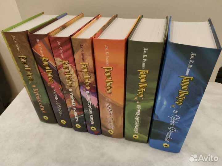 Книги Гарри Поттер издание Росмэн