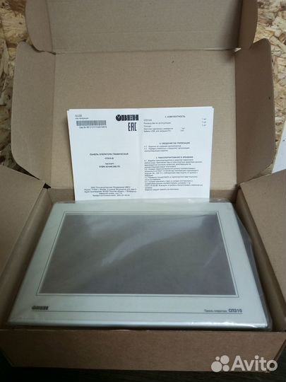 Сенсорная панель овен сп310-Б