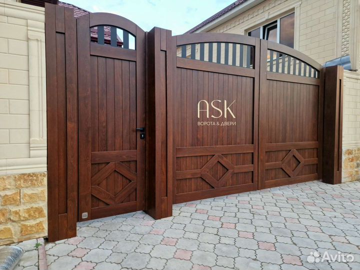 Ворота металлические аск