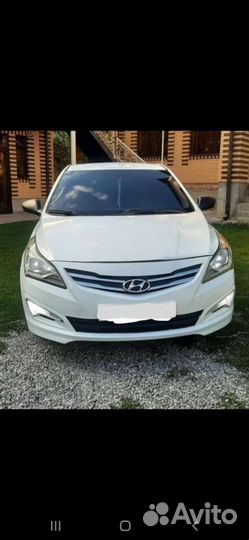 Hyundai Solaris 1.6 AT, 2016, битый, 151 000 км