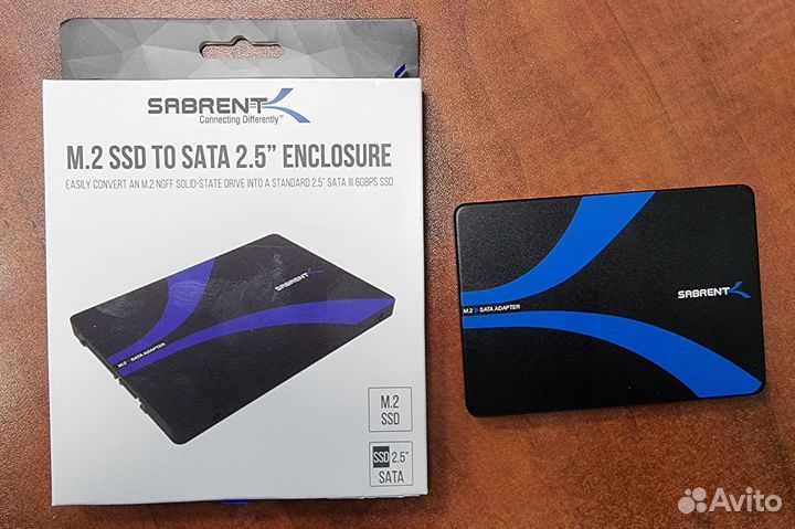 Адаптер для SSD диска m.2 to SATA 2,5