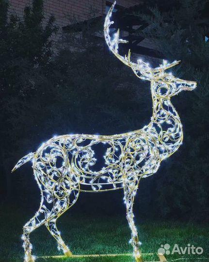 Световая фигура Олень 8