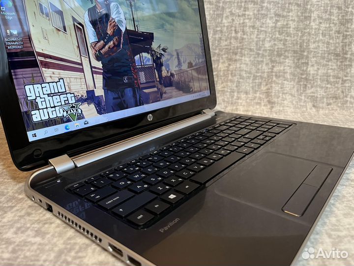 Производительный ноутбук HP / SSD