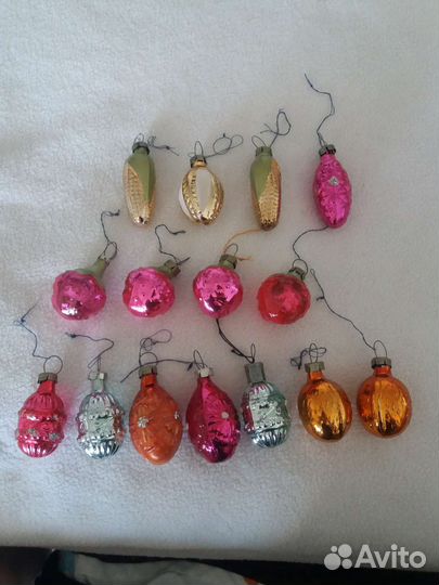 Елочные игрушки СССР