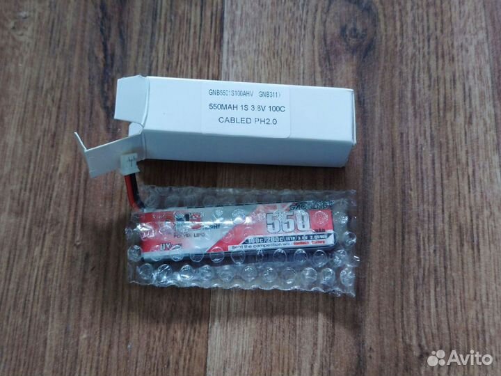 GNB LiPo 550mah 100C/200C HV 4.35v (1шт)