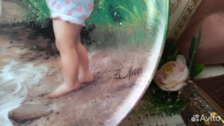 Винтажная декоративная тарелка Pemberton & Oakes