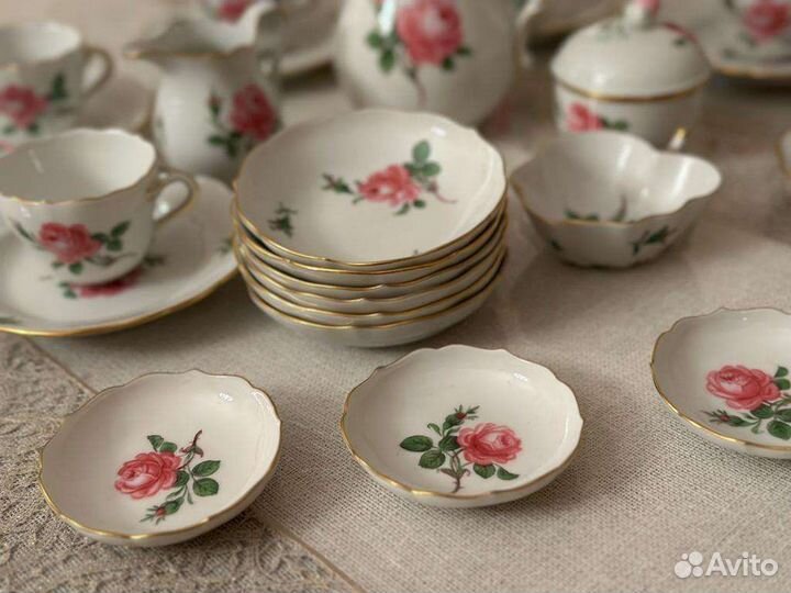 Кофейный сервиз гдр знаменитый мейсен