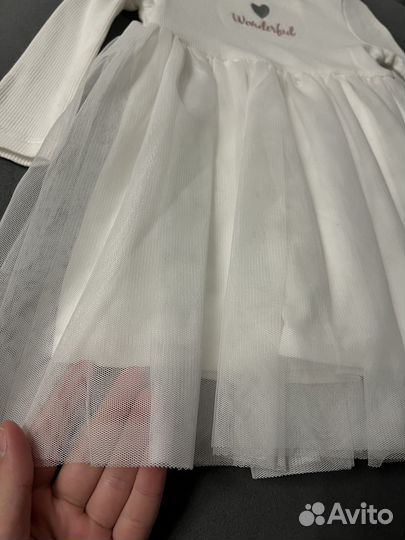 Платье для девочки 80 см