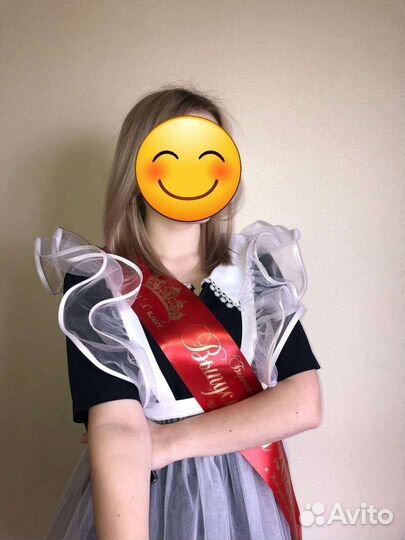 Школьный фартук и платье