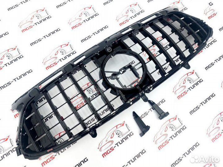 Решетка Mercedes GLA-class H247 GT style black