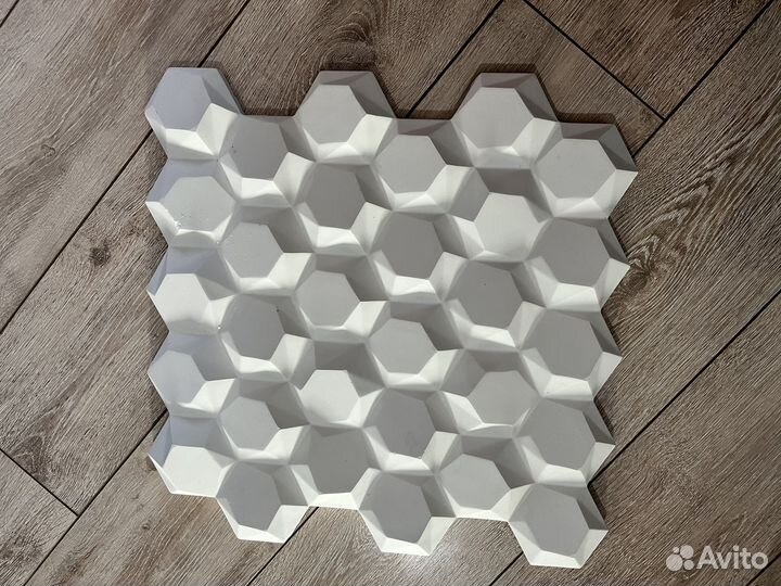 3D гипсовые панели + форма для заливки