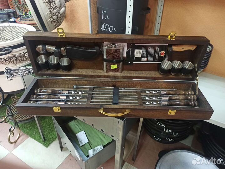 Подарочный набор с шампурами