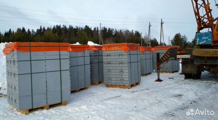 Газобетонные блоки Bonolit с доставкой