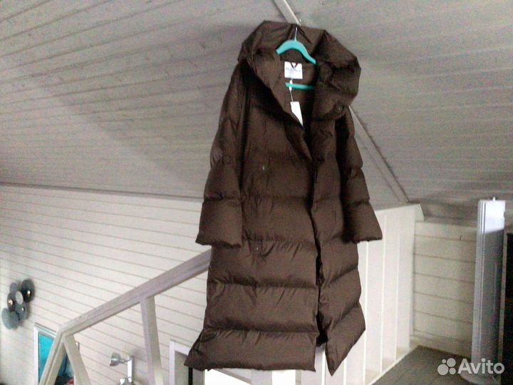 Пуховое пальто Max Mara текущая коллекция