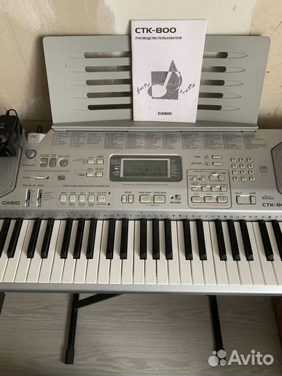 Синтезатор casio ctk800