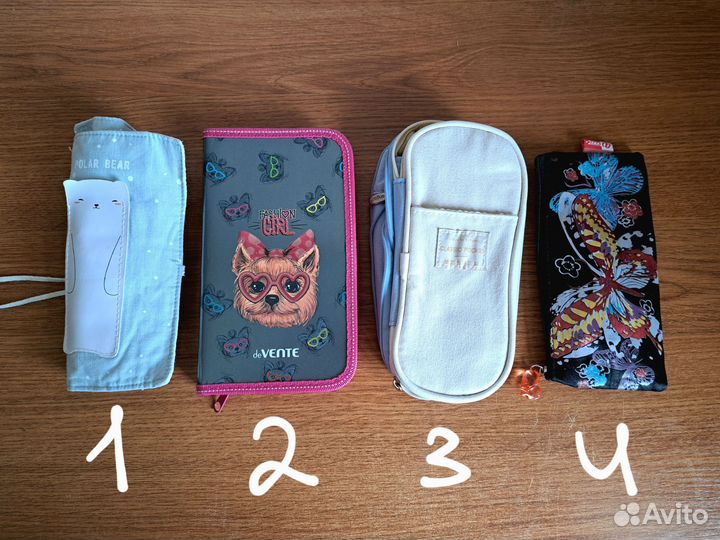 Пенал школьный для девочки художника