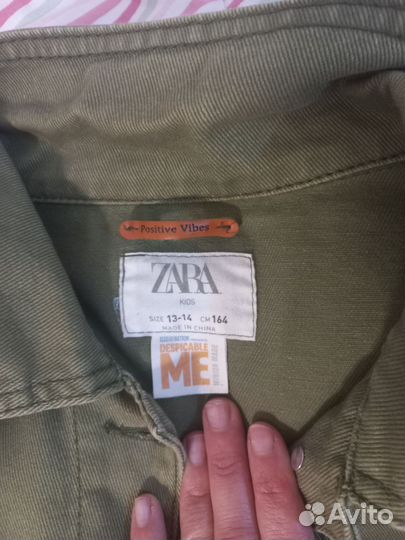 Джинсовка zara