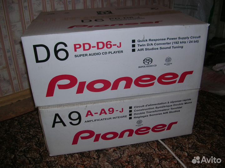 Новые Усилитель Pioneer A-A9-J и sacd PD-D6-J