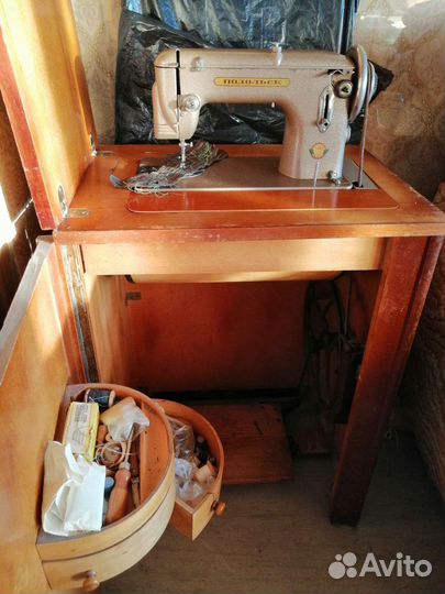 Швейная машина подольск ножная