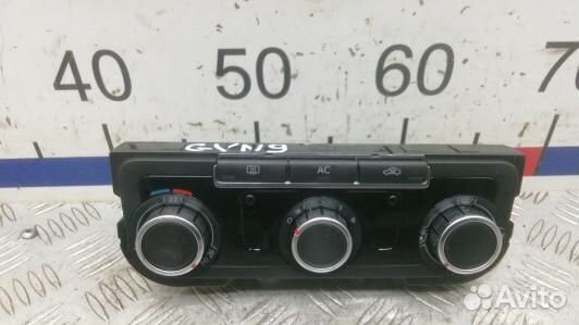 Блок управления печки и климат-контроля volkswagen