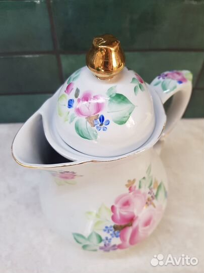 Кувшин чайник СССР фарфор Сысерть