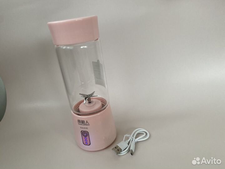 Мини блендер для смузи портативный беспроводной