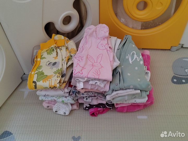 Одежда на девочку 56 62 пакетом