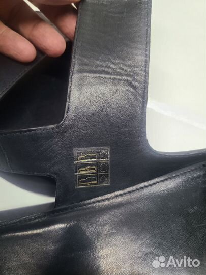 Premiatta double buckle leather sandals