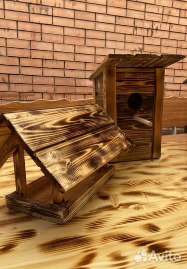 Кормушки и скворечники для птиц