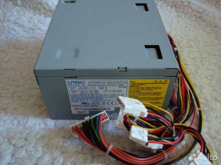 Блок питания liteon PS-5251-6LF 250W