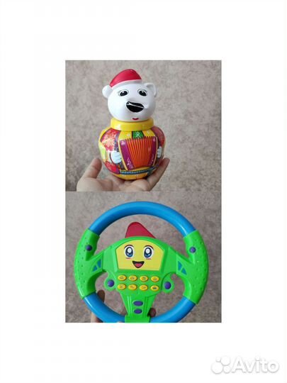Руль звуковой/ неваляшка/велосипед