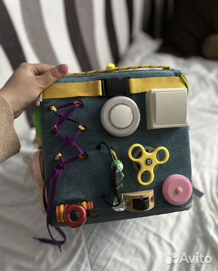 Бизиборд мягкий