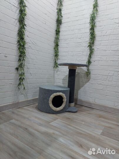 Домик когтеточка новый 60см