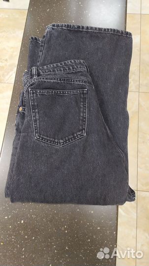 Джинсы zara широкие 32