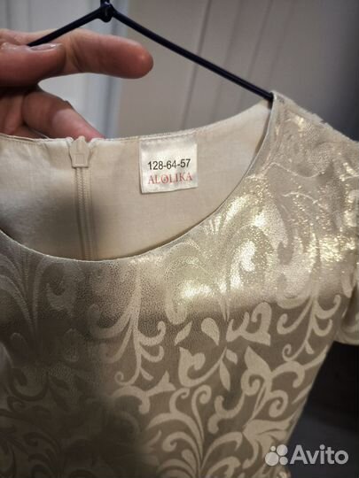 Платье для девочки нарядное 128 рост