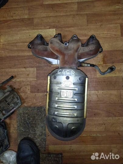 Выпускной коллектор G4GB Hyundai Elantra 3