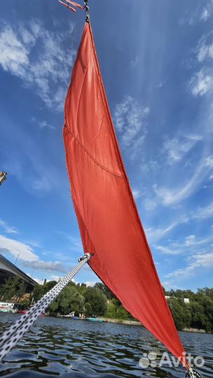 Парус стаксель для байдарки Таймень (под заказ