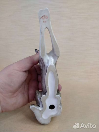 Фарфоровая статуэтка Овчарка лфз