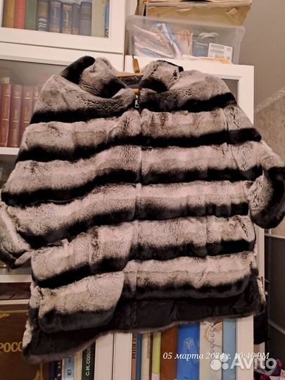Шубка кейп, кролик, 42 размер, новая