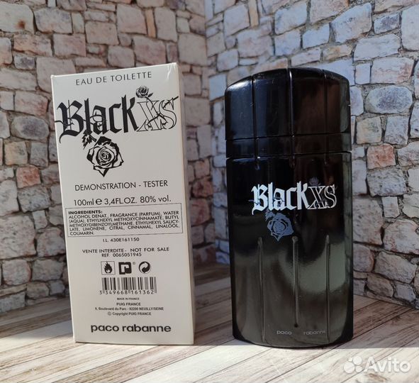 Мужская туалетная вода paco rabanne black XS