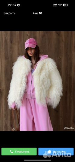 Шуба из натуральной ламы